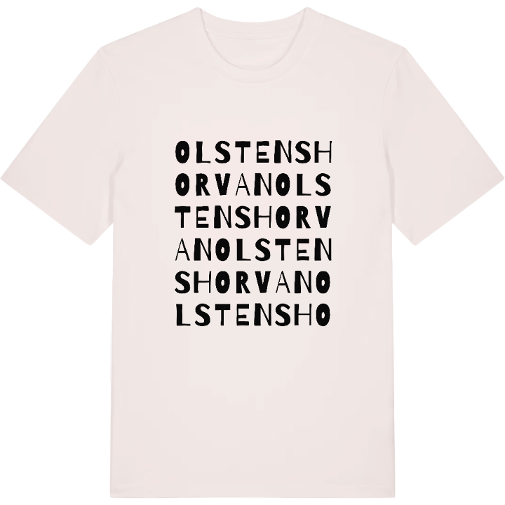 Olstenshorvan ordlek t-shirt – t-shirt från PinShirt