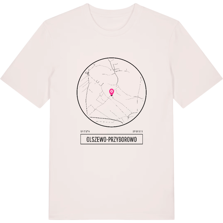 Olszewo-Przyborowo t-shirt – t-shirt från PinShirt