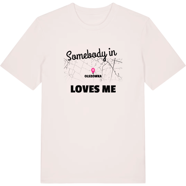 Någon i Olszówka älskar mig t-shirt – t-shirt från PinShirt