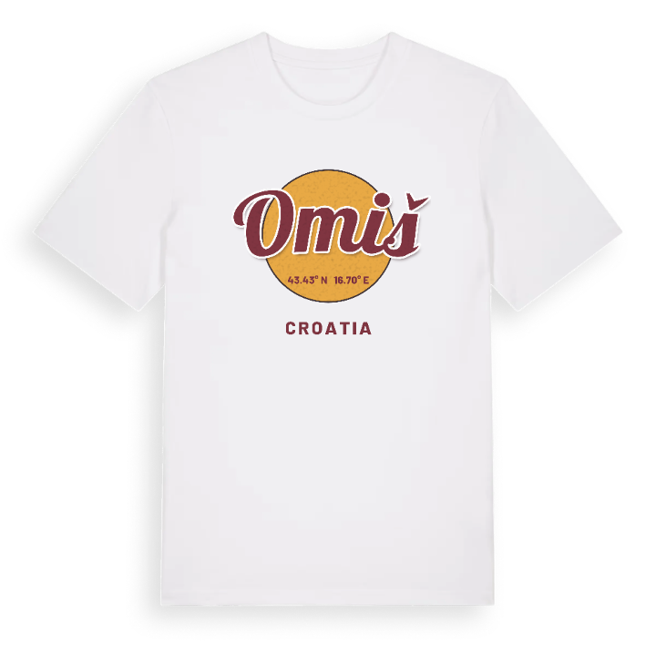 Omiš cirkel t-shirt – t-shirt från PinShirt