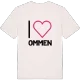 Jag älskar Ommen t-shirt stort tryck