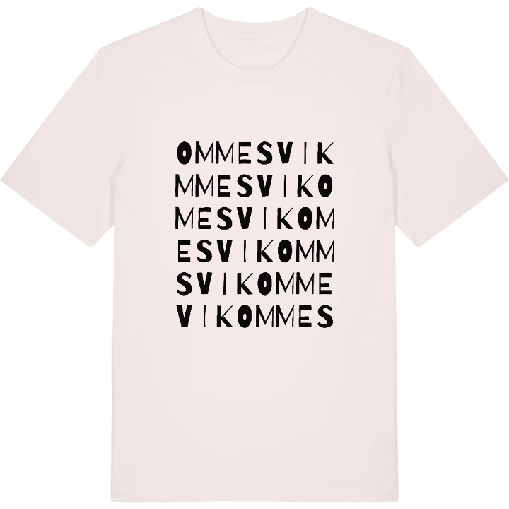 Ommesvik ordlek t-shirt – t-shirt från PinShirt