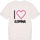 Jag älskar Łomna t-shirt stort tryck