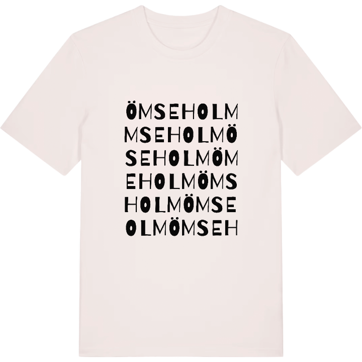 Ömseholm ordlek t-shirt – t-shirt från PinShirt