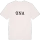 Öna böjd t-shirt
