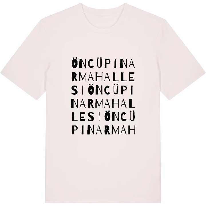 Öncüpınar Mahallesi ordlek t-shirt – t-shirt från PinShirt