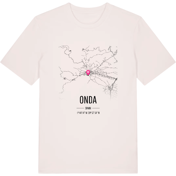 Onda karta t-shirt – t-shirt från PinShirt