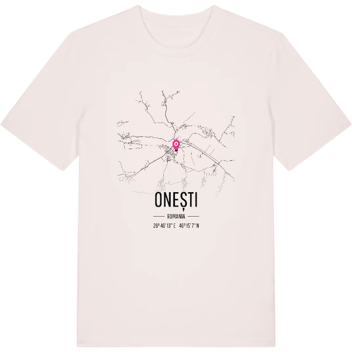 Onești karta t-shirt – t-shirt från PinShirt