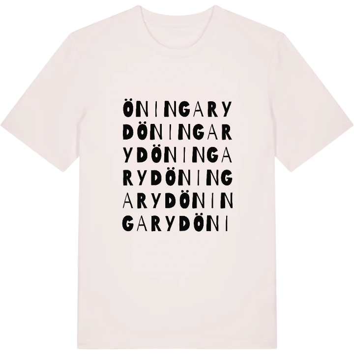 Öningaryd ordlek t-shirt – t-shirt från PinShirt