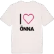 Jag älskar Önna t-shirt stort tryck