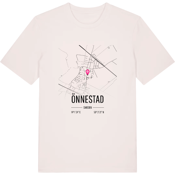 Önnestad karta t-shirt – t-shirt från PinShirt