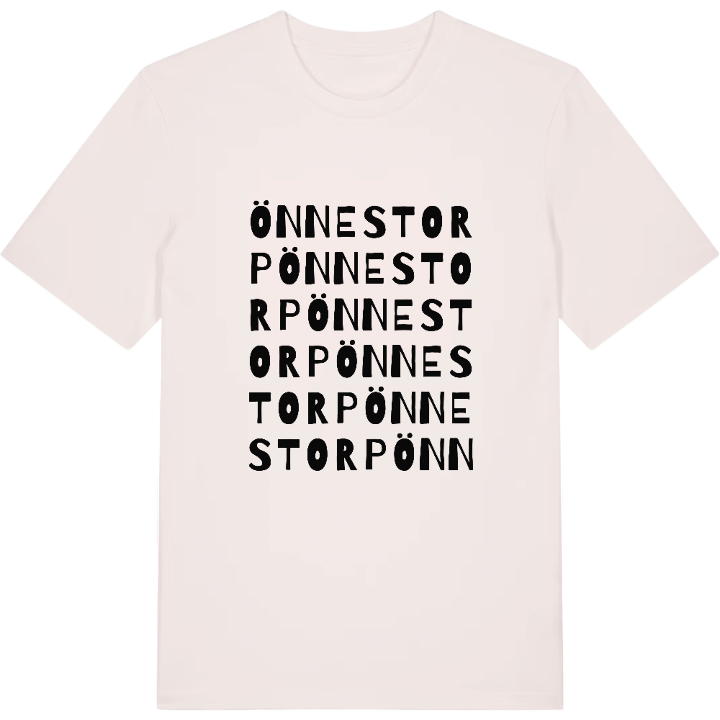 Önnestorp ordlek t-shirt – t-shirt från PinShirt