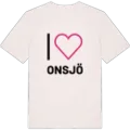 Jag älskar Onsjö t-shirt stort tryck