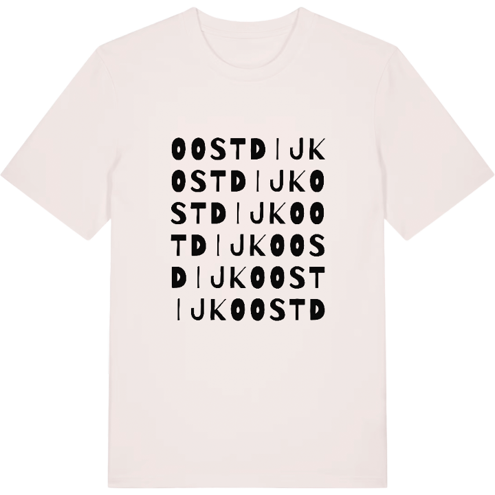 Oostdijk ordlek t-shirt – t-shirt från PinShirt