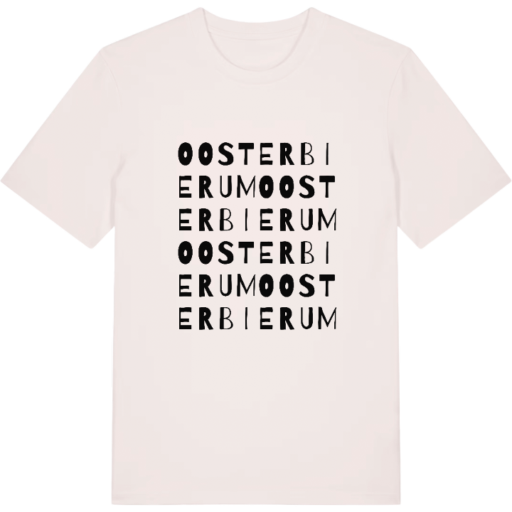 Oosterbierum ordlek t-shirt – t-shirt från PinShirt