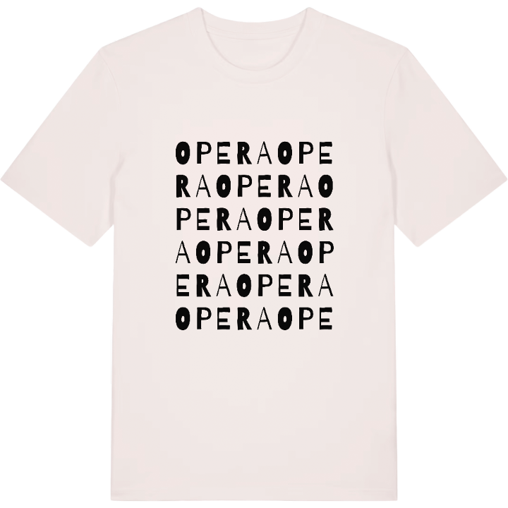 Opera ordlek t-shirt – t-shirt från PinShirt