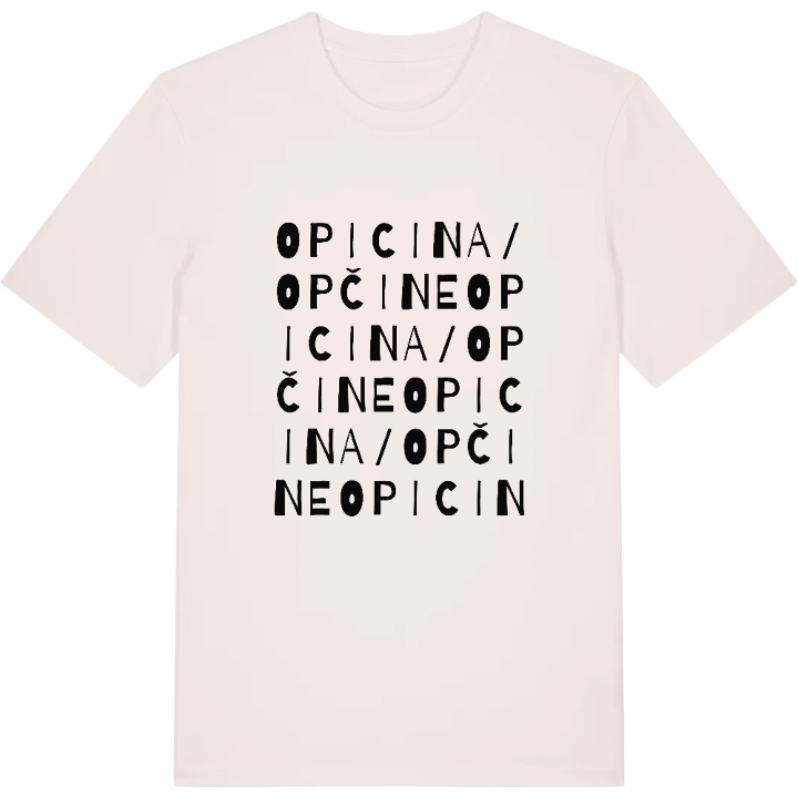 Opicina / Opčine ordlek t-shirt – t-shirt från PinShirt