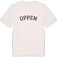Oppen böjd t-shirt