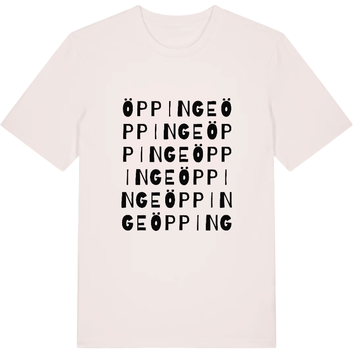 Öppinge ordlek t-shirt – t-shirt från PinShirt