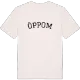 Öppom böjd t-shirt