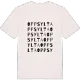 Oppsylta ordlek t-shirt