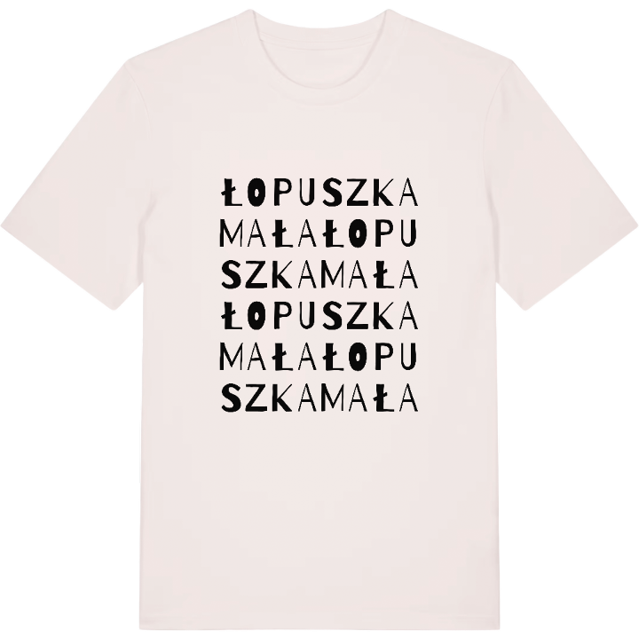 Łopuszka Mała ordlek t-shirt – t-shirt från PinShirt