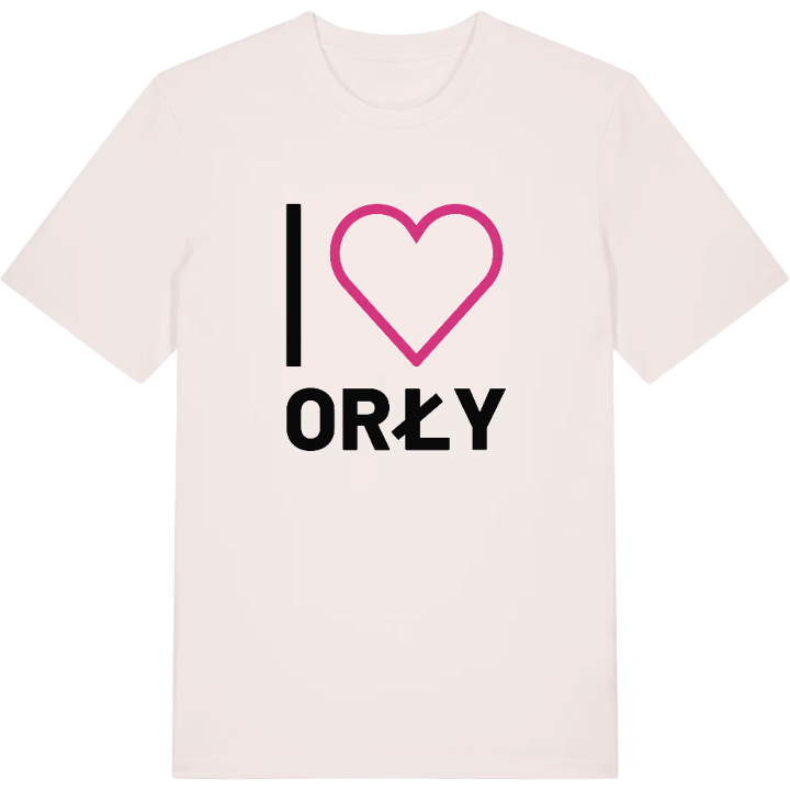 Jag älskar Orły t-shirt stort tryck – t-shirt från PinShirt