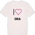 Jag älskar Ora t-shirt stort tryck
