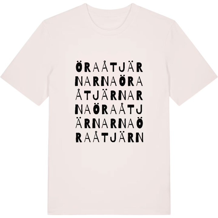 Öraåtjärnarna ordlek t-shirt – t-shirt från PinShirt