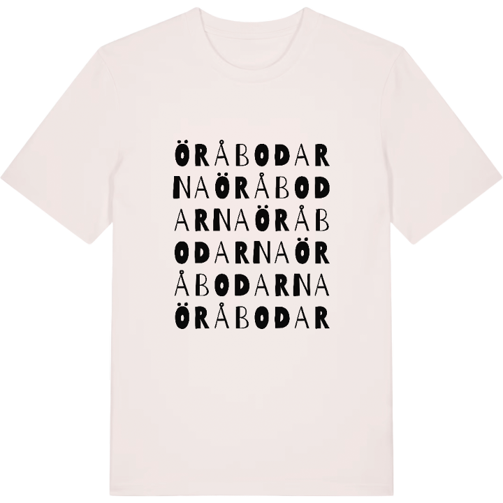 Öråbodarna ordlek t-shirt – t-shirt från PinShirt