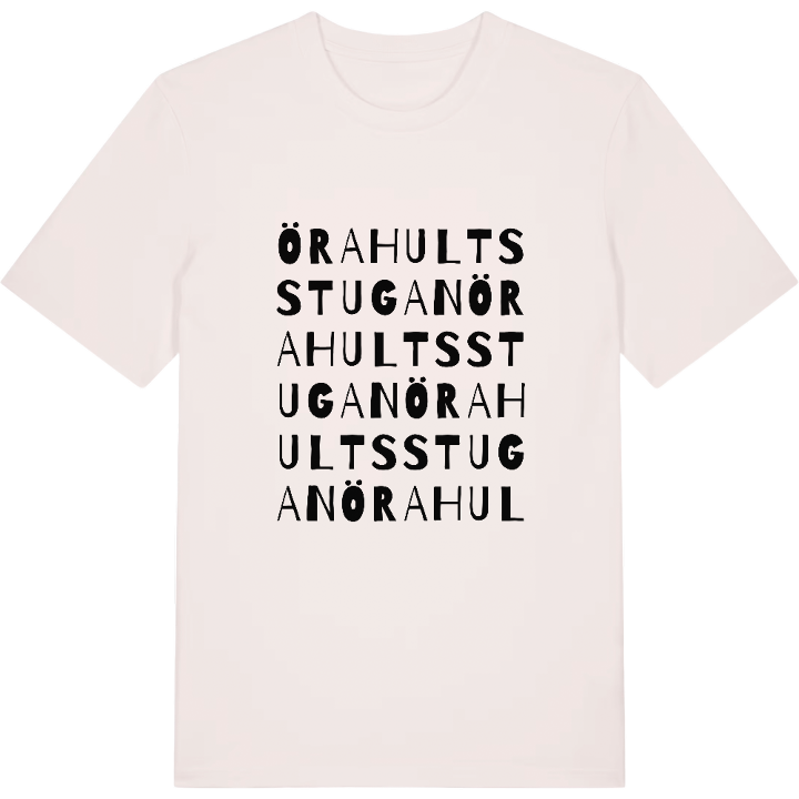 Örahultsstugan ordlek t-shirt – t-shirt från PinShirt