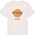 Orange cirkel t-shirt