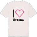 Jag älskar Örarna t-shirt stort tryck