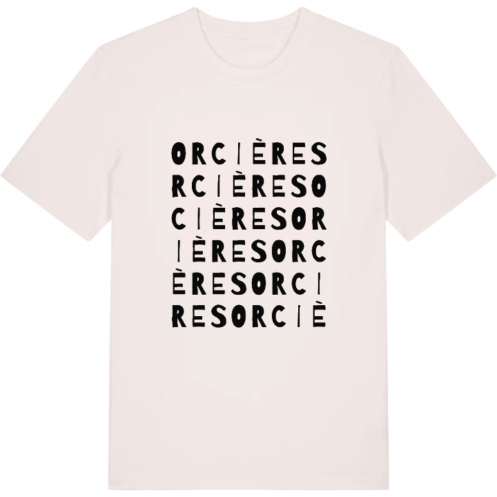 Orcières ordlek t-shirt – t-shirt från PinShirt