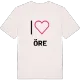 Jag älskar Öre t-shirt stort tryck