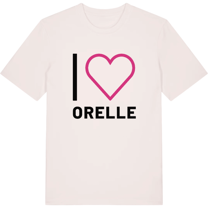 Jag älskar Orelle t-shirt stort tryck – t-shirt från PinShirt