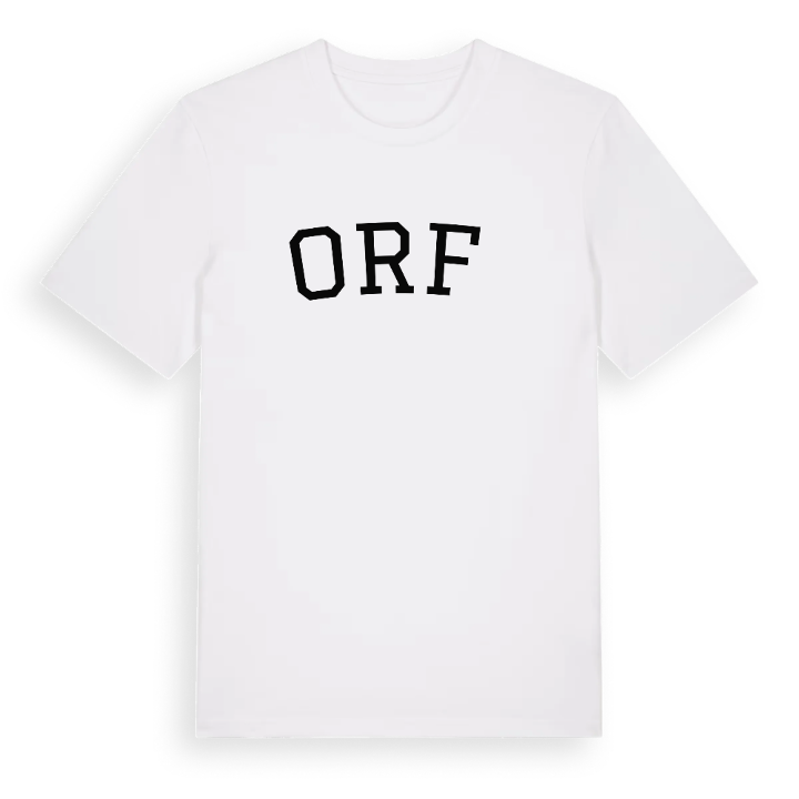 Orfű böjd t-shirt – t-shirt från PinShirt