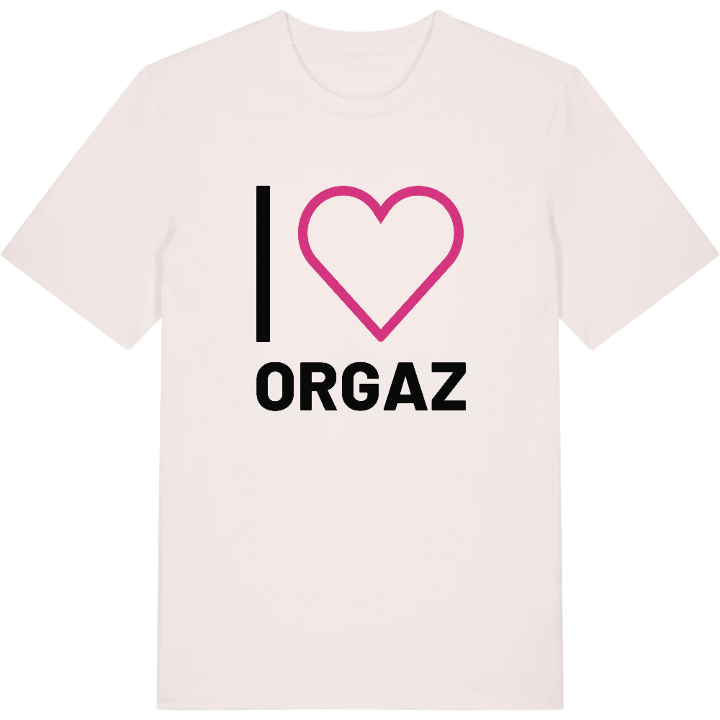 Jag älskar Orgaz t-shirt stort tryck – t-shirt från PinShirt