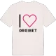 Jag älskar Orgibet t-shirt stort tryck