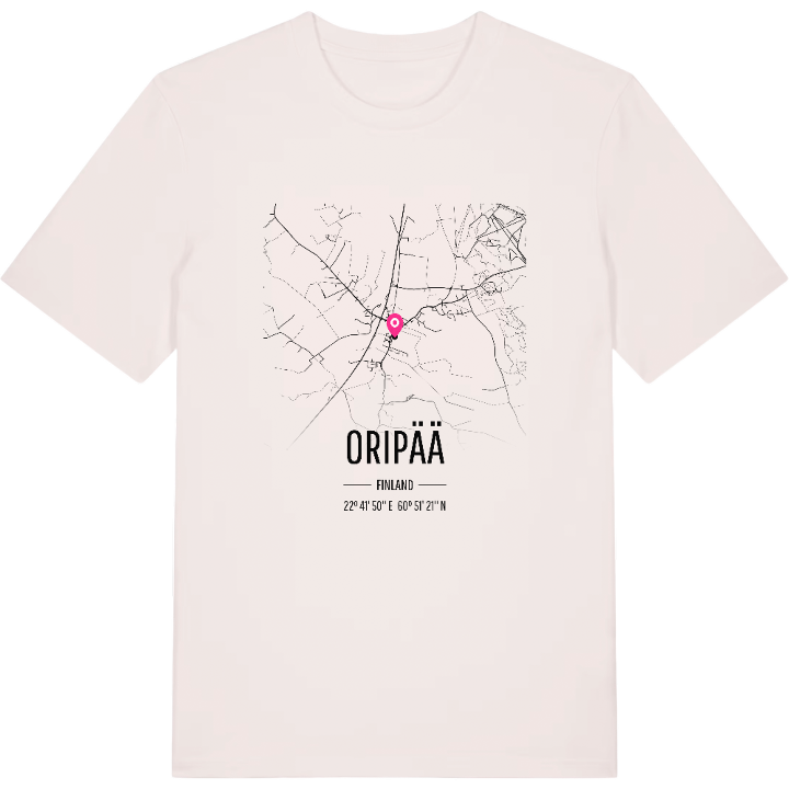 Oripää karta t-shirt – t-shirt från PinShirt