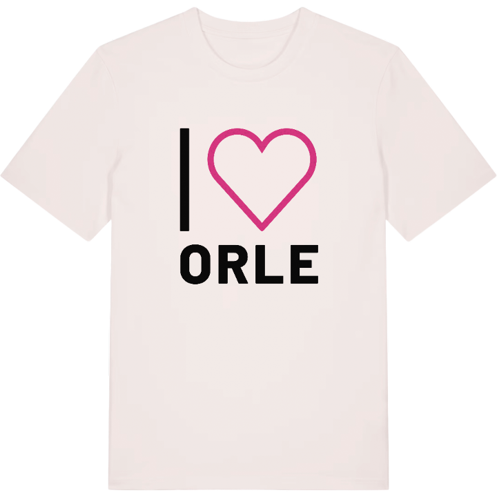 Jag älskar Orle t-shirt stort tryck – t-shirt från PinShirt