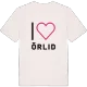 Jag älskar Örlid t-shirt stort tryck