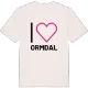 Jag älskar Ormdal t-shirt stort tryck