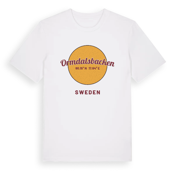 Ormdalsbacken cirkel t-shirt – t-shirt från PinShirt