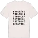 Ormenäset ordlek t-shirt