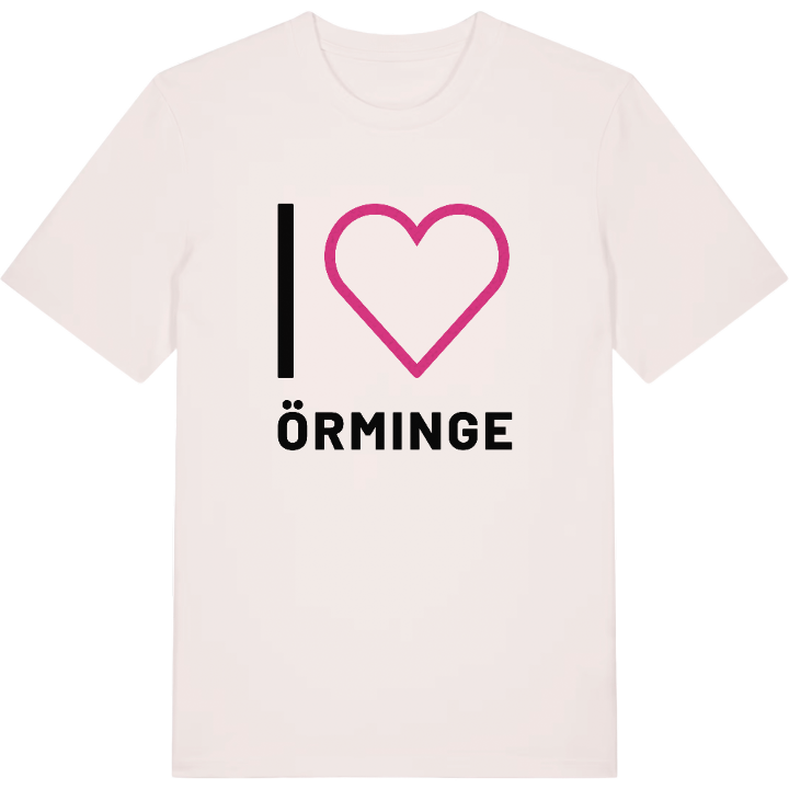 Jag älskar Örminge t-shirt stort tryck – t-shirt från PinShirt