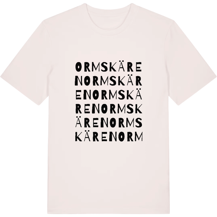 Ormskären ordlek t-shirt – t-shirt från PinShirt