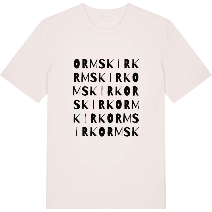 Ormskirk ordlek t-shirt – t-shirt från PinShirt
