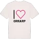 Jag älskar Orrarp t-shirt stort tryck