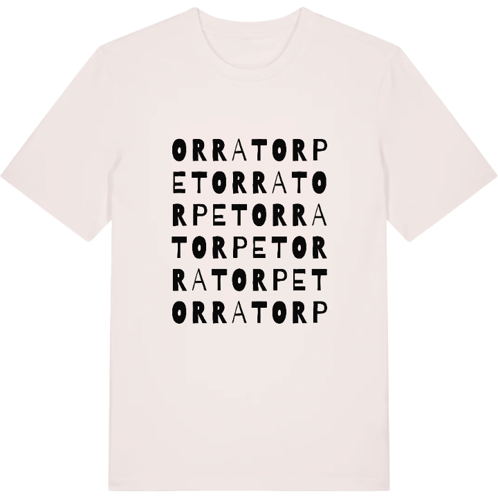 Orratorpet ordlek t-shirt – t-shirt från PinShirt